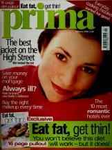 Prima magazine front cover